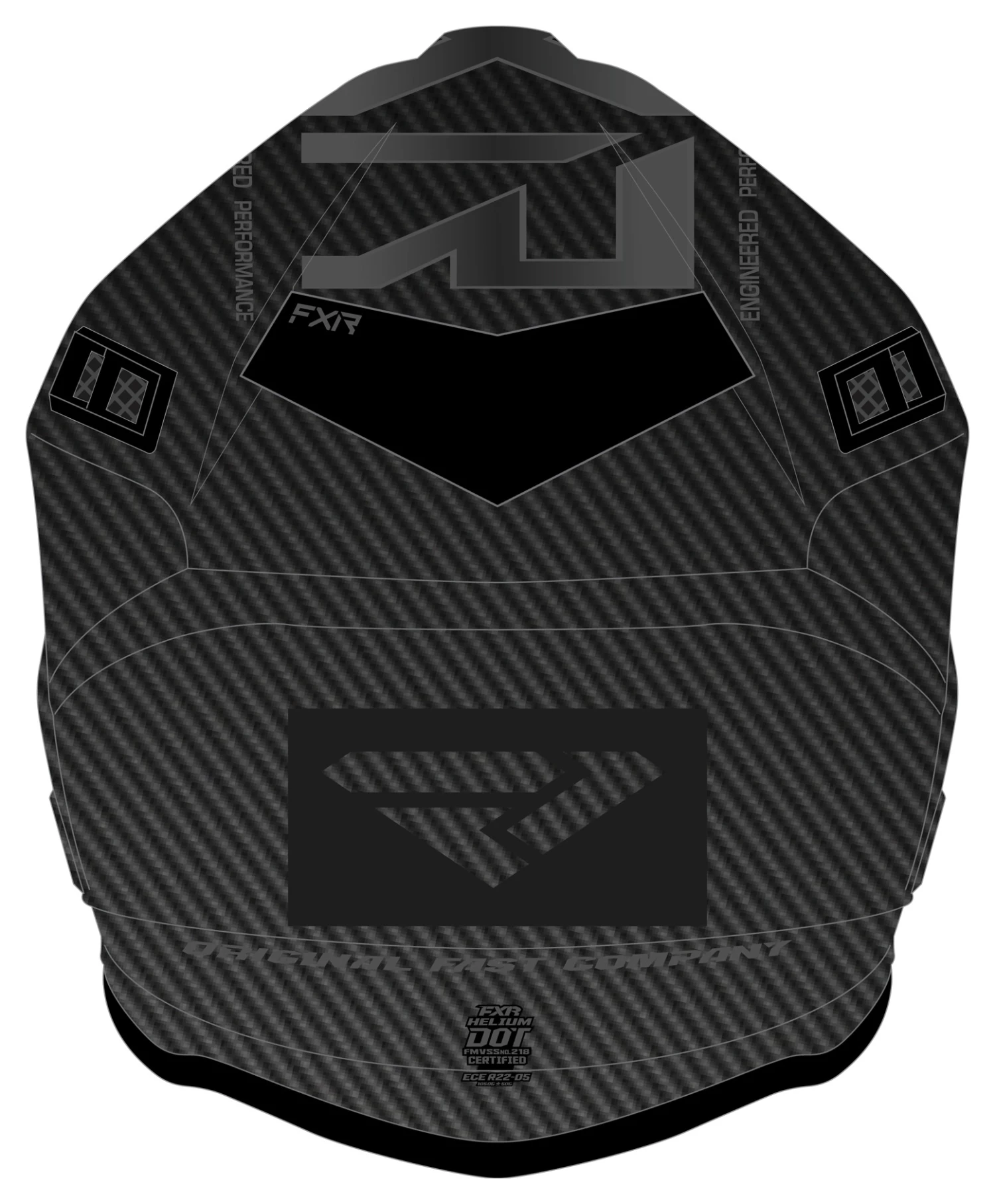 FXR Helium Carbon Helmet w/ D-Ring - Image 11
