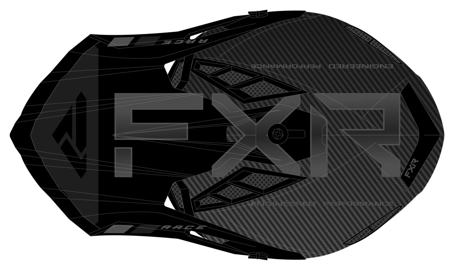FXR Helium Carbon Helmet w/ D-Ring - Image 12