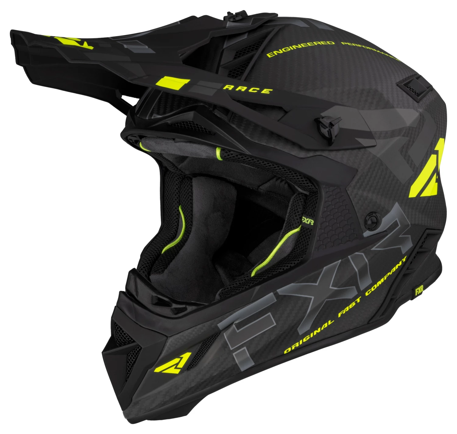 FXR Helium Carbon Helmet w/ D-Ring - Image 5
