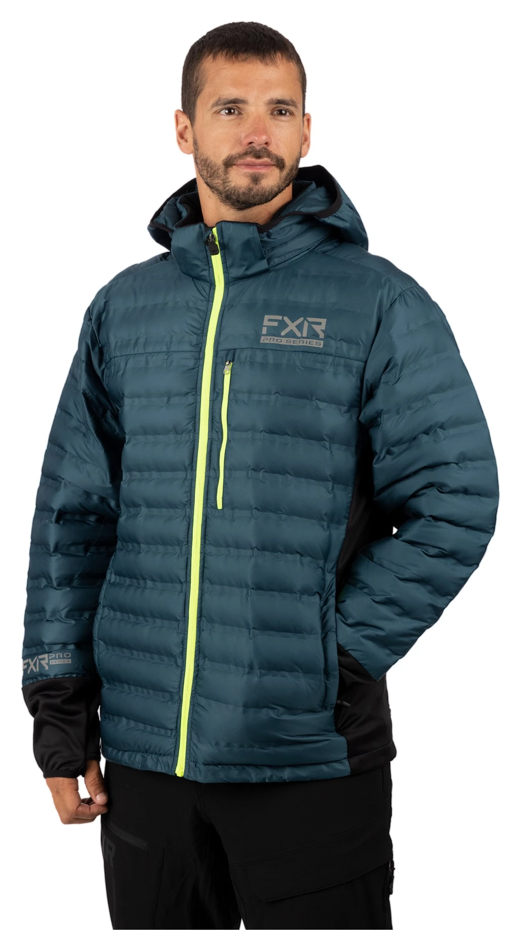 FXR Podium Hybrid Quilted Hoodie
