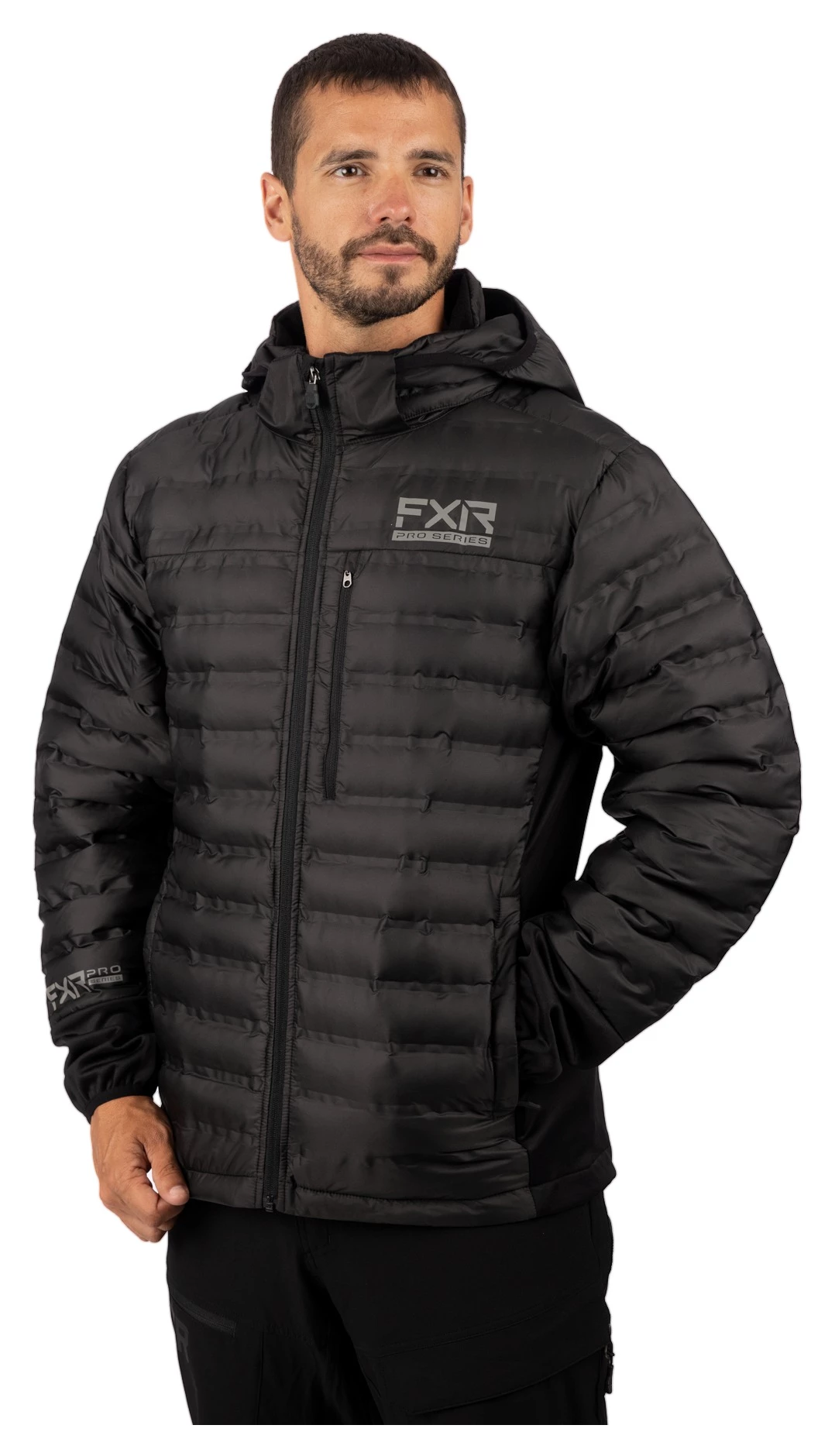 FXR Podium Hybrid Quilted Hoodie - Image 2