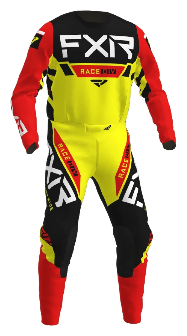 FXR Youth Pro Stretch MX Jersey - Image 11