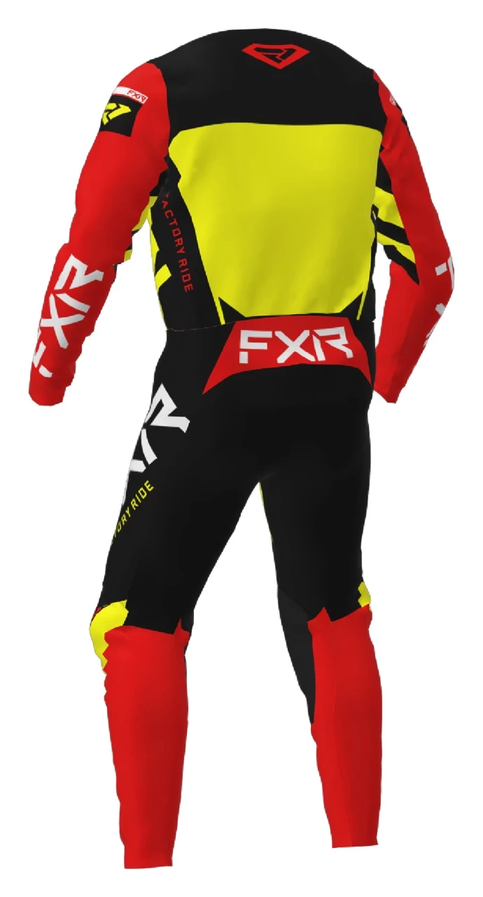 FXR Youth Pro Stretch MX Jersey - Image 12